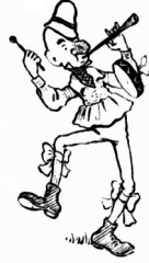 1890 Rustic cartoon