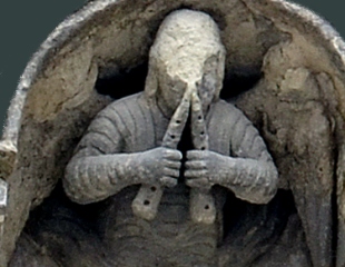 France, church corbel