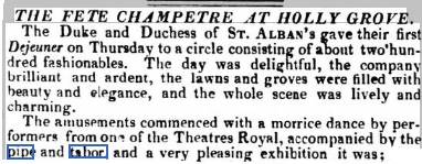 1833 theatre dancers