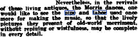 1909 newspaper cutting