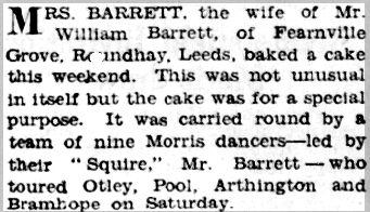 1953 newspaper cutting