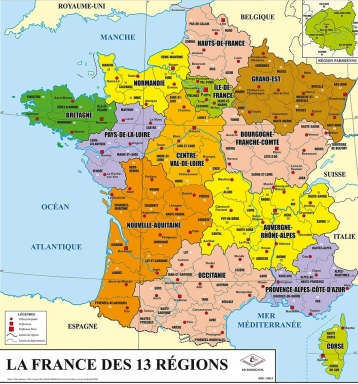 map France