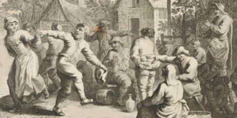 17th century rural dancing