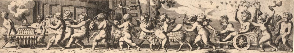 1545 Procession of putti