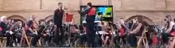 string drum and orchestra
