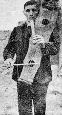 old photograph of player