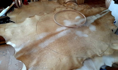 goat skins