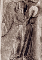 medival stone carving